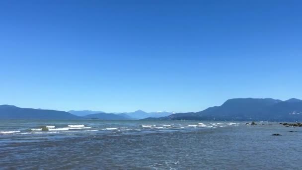 Wreck Beach Tower Beach Acadia Beach Nudist Beach Vancouver Camera — Stock Video