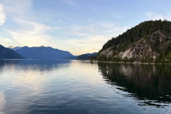 Park Prowincji Porteau Cove Położony Najdalej Południe Wysuniętym Fiordzie Ameryki — Zdjęcie stockowe