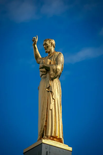 Estatua Monumento Del Ángel Moroni —  Fotos de Stock