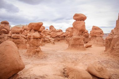 Goblin Vadisi Eyalet Parkı, Utah 'ta Hoodoo kaya oluşumları
