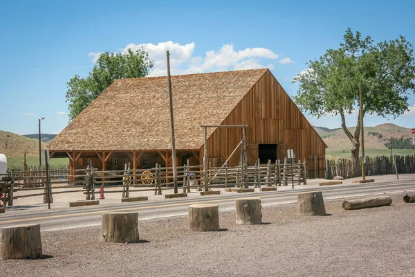 Historische Pionierscheune Utah — Stockfoto