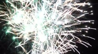 Dört Temmuz havai fişek finale