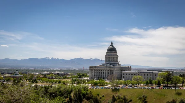 Edificio Del Capitolio Estatal Para Estado Utah Salt Lake City —  Fotos de Stock