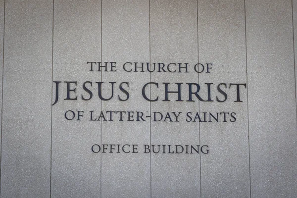 Salt Lake City, Utah 'taki İsa Kilisesi' nin ofis binası.