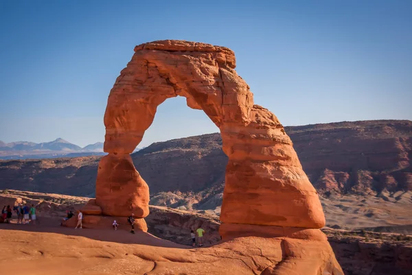 Delikat Båge Arches National Park Utah — Stockfoto
