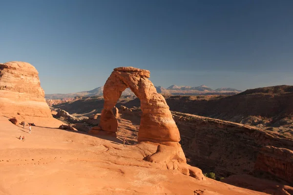 Delikat Båge Arches National Park Utah — Stockfoto