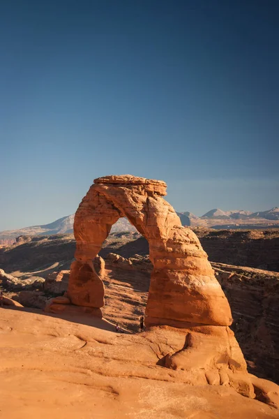 Delikat Båge Arches National Park Utah — Stockfoto