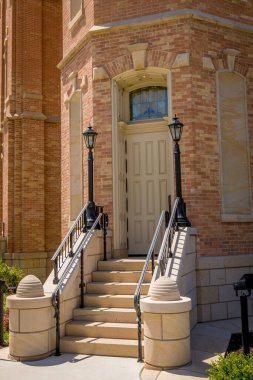 Provo Şehir Merkezi Tapınağı. Son Gün Azizleri 'nin İsa Kilisesi.