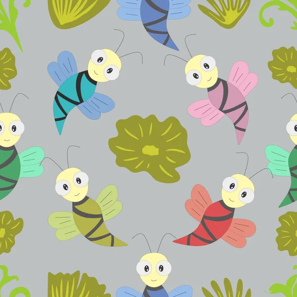 illustration of cute kawaii doodle for background