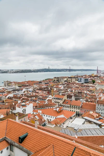 Architecture Facade Houses Buildings City Lisboa Portugal — Fotografia de Stock