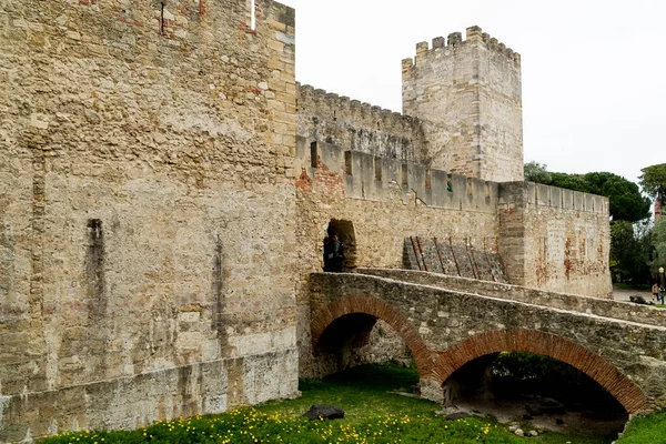 Lissabon Portugal April 2022 Schloss Jorge Lissabon — Stockfoto