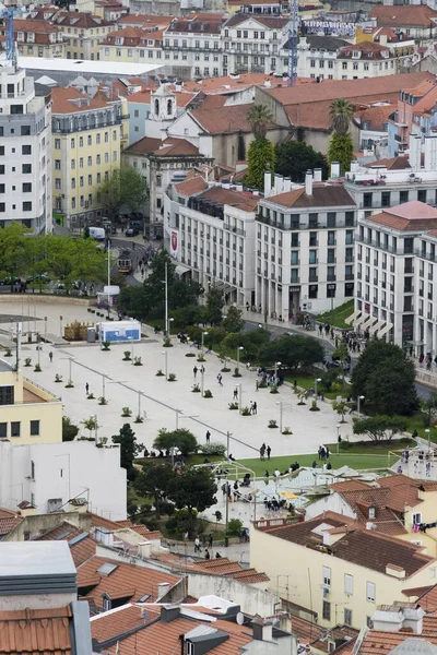 Λισαβόνα Πορτογαλία Απριλίου 2022 Πανοραμικό Και Αστικό Τοπίο Στις Γειτονιές — Φωτογραφία Αρχείου