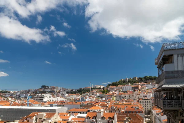 Lisboa Portugal April 2022 Alfama Neighborhood Summer Afternoon San Jorge — Stock fotografie