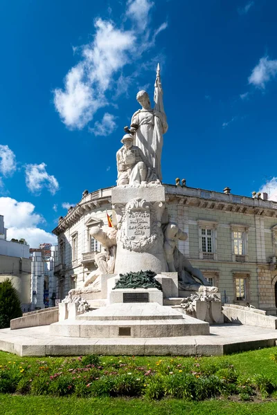 Lisboa Portugal Abril 2022 Monumento Los Muertos Gran Guerra Cielo —  Fotos de Stock