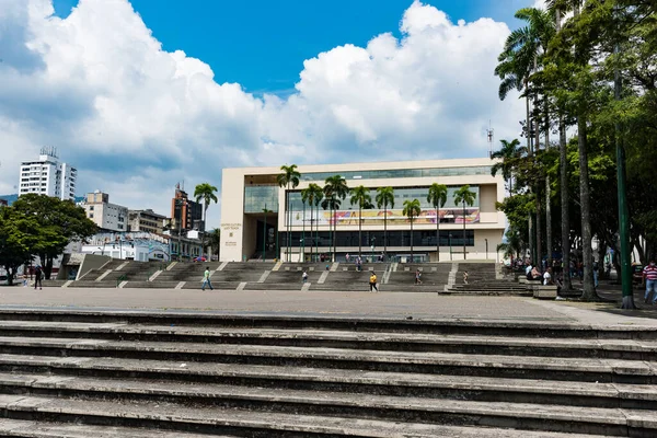 Pereira Risaralda Colombia Febrero 2022 Centro Cultural Lucy Tejada Con — Foto de Stock