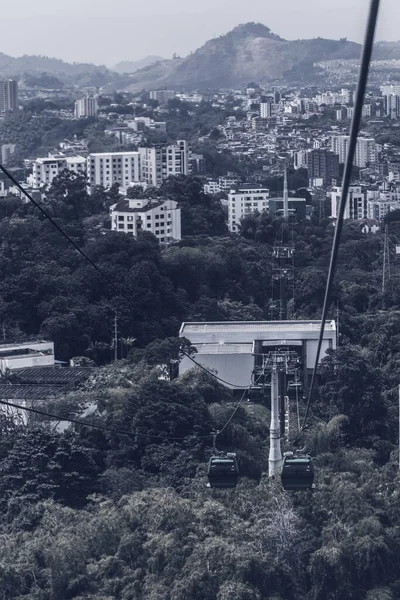 Pereira Risaralda Colombia Febbraio 2022 Megacable Stazione Ferroviaria Della Città — Foto Stock