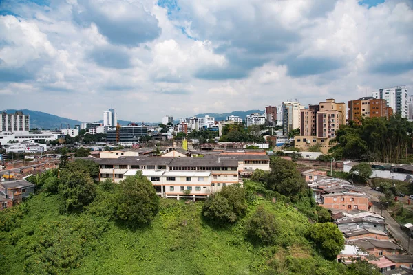 Pereira Risaralda Colombie Février 2022 Paysage Panoramique Dans Ville Avec — Photo