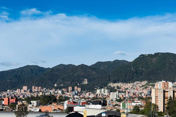 Bogot Colombia Mei 2022 Panoramisch Stedelijk Landschap Van Stad Met — Stockfoto