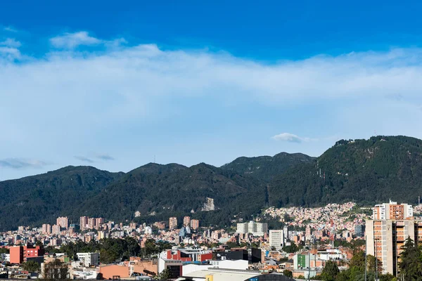 Bogot Colombia Mayo 2022 Paisaje Urbano Panorámico Ciudad Con Cielo —  Fotos de Stock