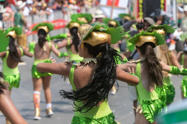 Barranquilla Atlntico Colombia Mars 2022 Barranquilla Karnevalen Ett Folkligt Och — Stockfoto