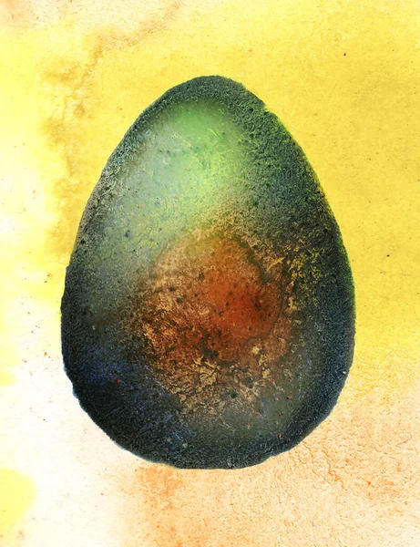 Coleção Ilustração Ovos Aves Aquarela Desenhada Mão Isolada Elementos Páscoa — Fotografia de Stock