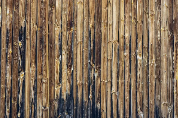 Dark brown wooden plank burned board texture background. Copyspace. Old boards with a depth of sharpness burnt in brown fall colors