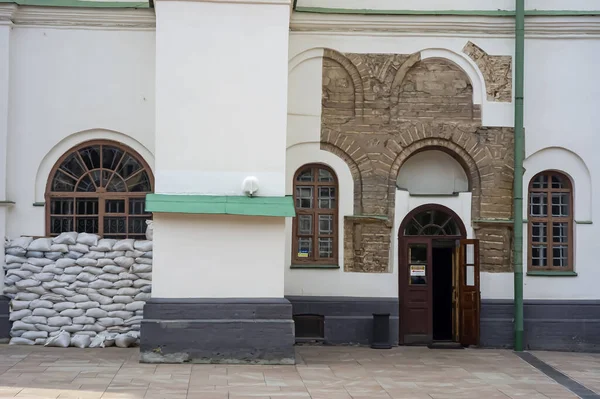位于乌克兰基辅圣索菲亚大教堂的风景 乌克兰东正教的主要象征 — 图库照片