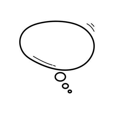 Komik metin için konuşma balonu çerçevesi izole edilmiş beyaz arkaplan. Konuşma metni için ana hatları boşalt. Diyalog boş bulut, çizgi film kutusu.