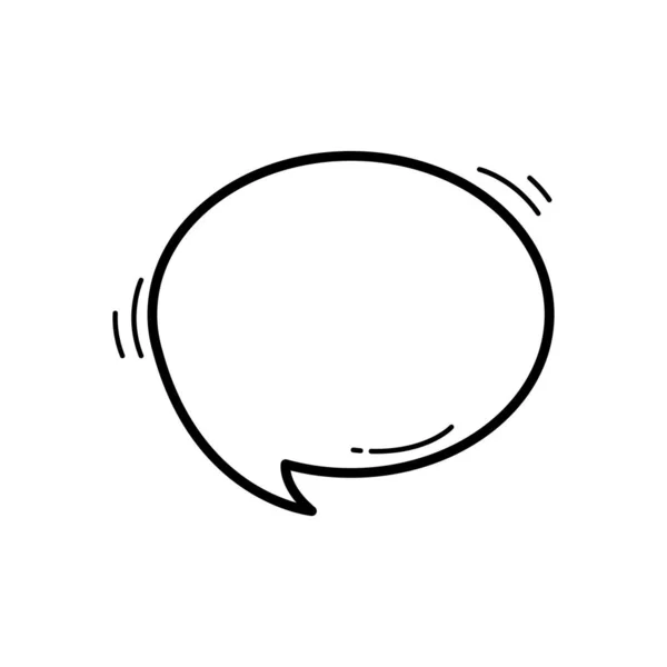漫画书的语音泡沫框架孤立的白色背景 空泛地勾勒出了语音文本的泡沫 对话空云 卡通盒 — 图库矢量图片