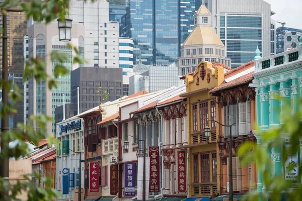 Singapore City Cingapura Setembro 2019 Chinatown Cingapura Famosa Por Seus — Fotografia de Stock