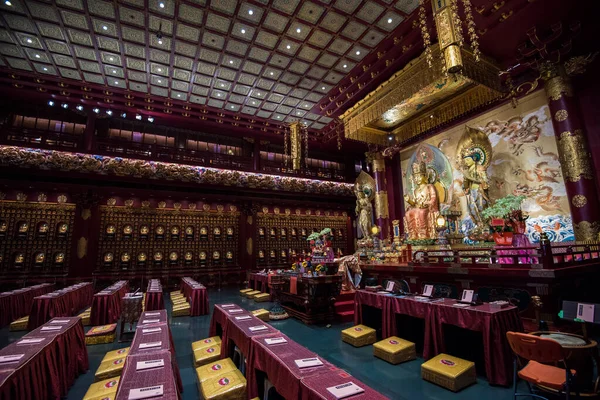 Singapore City Singapore September 2019 Buddha Tooth Relic Temple Είναι — Φωτογραφία Αρχείου