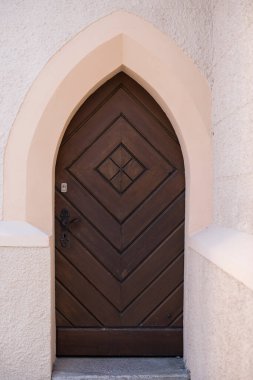 Eski Dekoratif Ana Giriş Tahta Kapı.