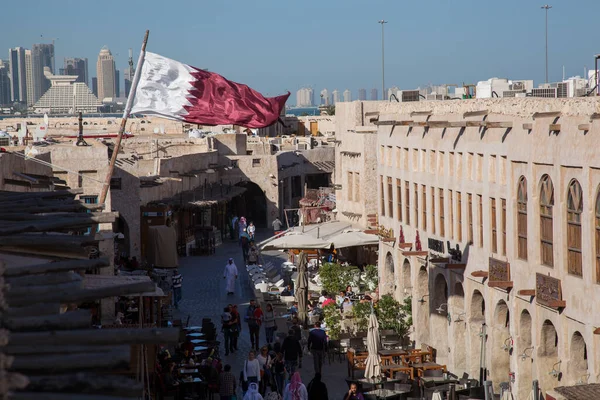 Doha Katar 2022 Április 2022 Régi Piac Souk Waqif Katar — Stock Fotó