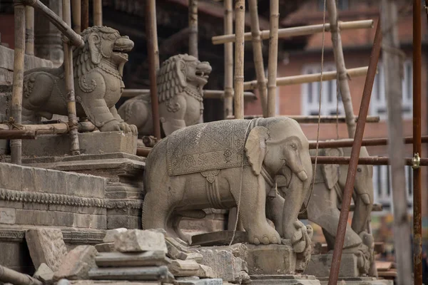 Κατμαντού Νεπάλ Μαρτίου 2022 Πλατεία Patan Durbar Βρίσκεται Στο Κέντρο — Φωτογραφία Αρχείου