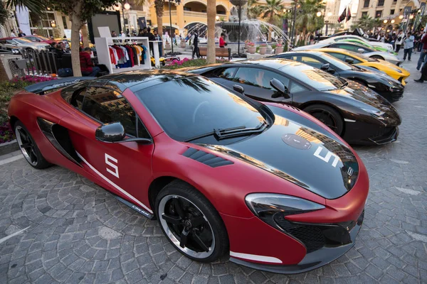 Doha Qatar Februari 2020 Tentoonstelling Van Luxe Supercars Georganiseerd Door — Stockfoto