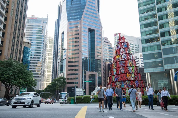 Cidade Singapura Singapura Setembro 2019 Final Dos Trabalhadores Creche Que — Fotografia de Stock