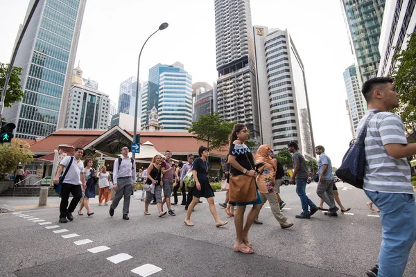 Cidade Singapura Singapura Setembro 2019 Final Dos Trabalhadores Creche Que — Fotografia de Stock