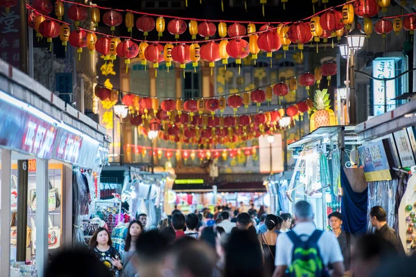 Singapura Setembro 2019 Chinatown Singapura Decorado Com Lanternas Chinesas Para — Fotografia de Stock