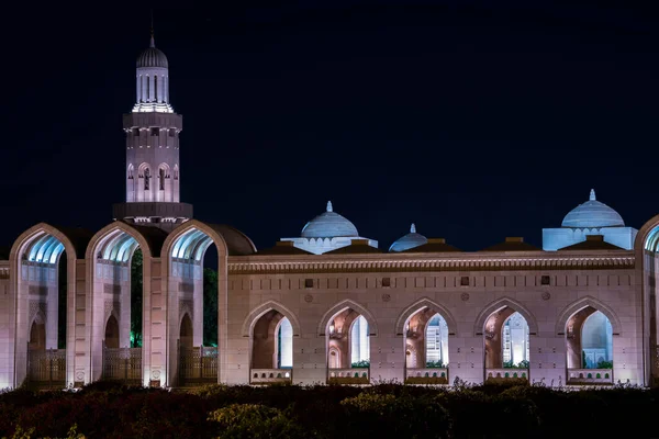 Maskat Oman März 2019 Blick Auf Die Sultan Qaboos Moschee — Stockfoto