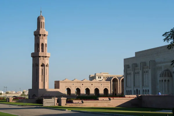 Muscat Oman March 2019 View Sultan Qaboos Grand Mosque Muscat — стокове фото