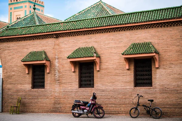 Marrakech Marokko Februari 2018 Architectuur Van Oude Wijk Medina Van — Stockfoto