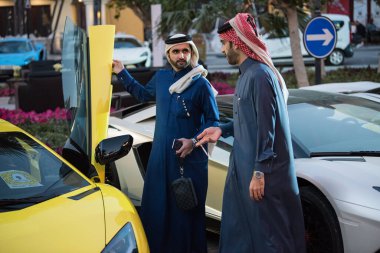 Doha, Katar-Şubat 01.2020: Katar takımı tarafından yapay Pearl Adası 'nda 