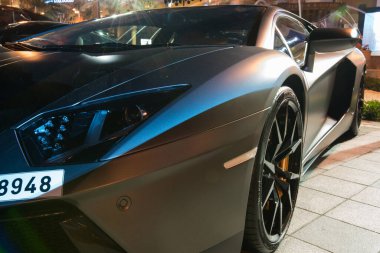 Doha, Katar-Şubat 01.2020: Katar takımı tarafından yapay Pearl Adası 'nda 