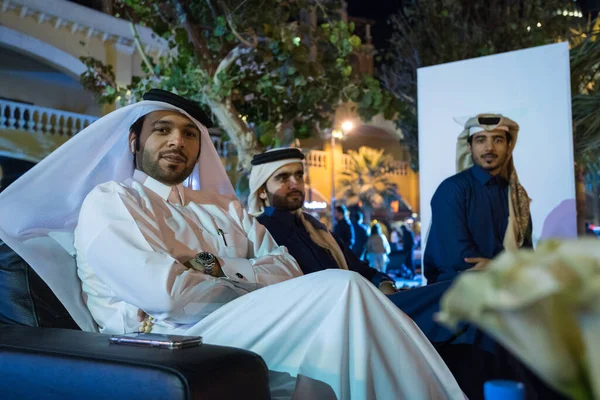 Doha, Katar-Şubat 01.2020: Katar takımı tarafından yapay Pearl Adası 'nda 