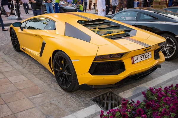 Doha Qatar Februari 2020 Tentoonstelling Van Luxe Supercars Georganiseerd Door — Stockfoto