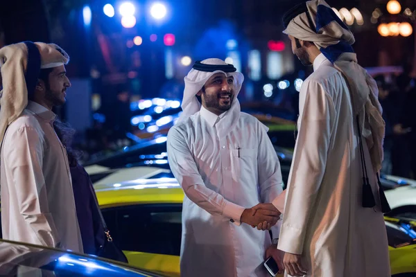 Doha, Katar-Şubat 01.2020: Katar takımı tarafından yapay Pearl Adası 'nda 