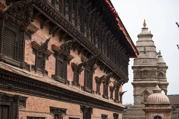 Katmandu Nepal Kwietnia 2022 Patan Durbar Square Znajduje Się Centrum — Zdjęcie stockowe