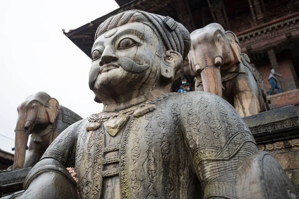 Katmandú Nepal Abril 2022 Patan Durbar Square Está Situado Centro —  Fotos de Stock