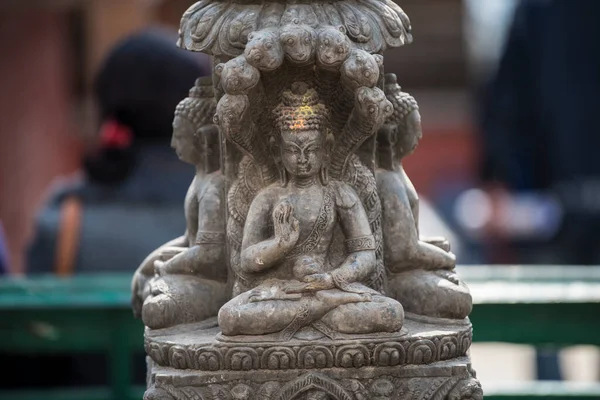 Kathmandu Nepal April 2022 Buddhist Swayambhunath Temple Monkey Temple Unesco — Fotografia de Stock