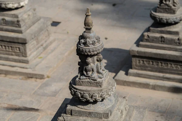 Kathmandu Nepál 2022 Április Buddhista Swayambhunath Templom Majomtemplom Unesco Világörökség — Stock Fotó